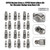 Chrysler Dodge Jeep Ram 3.6L 12PCS Rocker Arms & 12PCS Valve Lifters Kit Chrysler Dodge Jeep Ram 3.6L 12PCS Rocker Arms & 12PCS Valve Lifters Kit