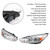 Left+Right Projector Headlights Headlamps For Ford Focus 2015-2018