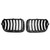 Gloss Black Front Bumper Kidney Grille Grill Fit BMW X3 F25 2011-2014 Dual Line Gloss Black Front Bumper Kidney Grille Grill Fit BMW X3 F25 2011-2014 Dual Line