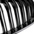 Gloss Black Front Bumper Kidney Grille Grill Fit BMW X3 F25 2011-2014 Dual Line Gloss Black Front Bumper Kidney Grille Grill Fit BMW X3 F25 2011-2014 Dual Line