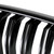 Gloss Black Front Bumper Kidney Grille Grill Fit BMW X3 F25 2011-2014 Dual Line Gloss Black Front Bumper Kidney Grille Grill Fit BMW X3 F25 2011-2014 Dual Line