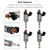 4PCS Fuel Injectors PE01-13-250C Fit Mazda 3 CX-3 CX-5 2.0 2012-18 PE01-13250B
