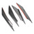 4pcs Universal Front Bumper Fins Body Splitter Spoiler Canards Carbon Fiber Look 4pcs Universal Front Bumper Fins Body Splitter Spoiler Canards Carbon Fiber Look