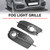 2PCS Bumper Fog Light Grill Grille 8U0807681DSP9 Fit Audi Q3 S-Line 2012-2014