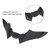 Front Fender Beak Lip Nose Cone Cover Spoilers For Yamaha MT-09 SP 2021-2023 Black