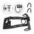 License Plate Holder Bracket fit for Yamaha XSR900 2022-2023 License Plate Holder Bracket fit for Yamaha XSR900 2022-2023