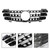 2005-2008 Mercedes ML-Class W164 AMG Style Front Grille Grill Chrome/Black 2005-2008 Mercedes ML-Class W164 AMG Style Front Grille Grill Chrome/Black