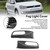 Pair Front Bumper Fog Light Cover Grill Grille fit VW Polo 6R 2014-2017 Pair Front Bumper Fog Light Cover Grill Grille fit VW Polo 6R 2014-2017