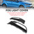 Pair Front Bumper Fog Light Cover Grill Grille fit VW Polo 6R 2014-2017 Pair Front Bumper Fog Light Cover Grill Grille fit VW Polo 6R 2014-2017
