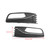 Pair Front Bumper Fog Light Cover Grill Grille fit VW Polo 6R 2014-2017