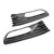 Pair Front Bumper Fog Light Cover Grill Grille fit VW Polo 6R 2014-2017 Pair Front Bumper Fog Light Cover Grill Grille fit VW Polo 6R 2014-2017