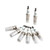 8x Ignition Coil+Spark Plug+ Wire UF414 For GMC Silverado 1500 Tahoe 5.3L