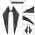 Gas Tank Side Trim Cover Panel Fairing Cowl For Yamaha YZF R6 2008-2016