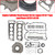 Engine Cylinder Head Gasket Set for Jaguar XE XJ F-Type Land Rover AJ133 5.0L V8 Engine Cylinder Head Gasket Set for Jaguar XE XJ F-Type Land Rover AJ133 5.0L V8