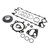 Engine Cylinder Head Gasket Set for Jaguar XE XJ F-Type Land Rover AJ133 5.0L V8