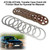 ATC35L/ATC45L Transfer Case Clutch Kit Friction Steel for Hyundai for Maserati