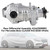 Rear Differential Assembly A2463500802 For Mercedes Benz CLA250 A45 B250 4Matic