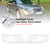 Left +Right Headlight Lens Plastic Cover Shell 4F0941003/04 For Audi A6 06-2011