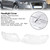 Left +Right Headlight Lens Plastic Cover Shell 4F0941003/04 For Audi A6 06-2011