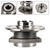 Front Wheel Bearing Hub w/3 Holes 1K0498621 For Audi A3 VW Caddy MK3 Golf 5/6/7