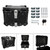 Universal Tail Box Case Top Luggage Box 45L For Bmw R1200Gs R1250Gs F750Gs 850Gs