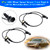 2Pcs ABS Wheel Speed Sensor Front Right & Left for Mercedes-Benz 2112115401817 Generic 2Pcs ABS Wheel Speed Sensor Front Right & Left for Mercedes-Benz 2112115401817 Generic
