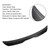 Carbon Fiber Look Car ABS Rear Spoiler Universal Modified Roof Extension Lip