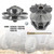 Front&Rear Racing Clutch Variator For Polaris Ranger 900 Xp 14-19 15 16 1323035 Front&Rear Racing Clutch Variator For Polaris Ranger 900 Xp 14-19 15 16 1323035
