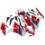 2012-2016 Honda CBR1000RR Injection Fairing Kit Bodywork Plastic ABS #151 Amotopart Fairing