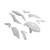 2017-2019 Kawasaki Z650 Bodywork Fairing Injection Molding Unpainted #157
