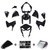 2008-2015 Honda CB1000R Injection Fairing Kit Bodywork Plastic ABS #106