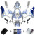 2003-2004 Honda CBR600RR F5 Injection Fairing Kit Bodywork Plastic ABS #114 2003-2004 Honda CBR600RR F5 Injection Fairing Kit Bodywork Plastic ABS #114