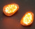 Front Indicators Flush Mount LED Turn Signals Yamaha YZF R1 (02-08), R6 (03-09), R6S (06-08) Clear Front Indicators Flush Mount LED Turn Signals Yamaha YZF R1 (02-08), R6 (03-09), R6S (06-08) Clear