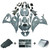 2022-2023 Yamaha YZF-R7 Injection Fairing Kit Bodywork Plastic ABS #104 Amotopart Fairing