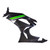 2009-2012 Kawasaki ZX6R 636 Injection Fairing Kit Bodywork Plastic ABS #120 Amotopart Fairing
