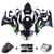 2009-2012 Kawasaki ZX6R 636 Injection Fairing Kit Bodywork Plastic ABS #120 Amotopart Fairing