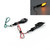 Skeleton Hand Arm LED Indicators Turn Signals Universal Fit Custom Chopper, Smoke Lens