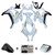 2016-2020 Kawasaki ZX10R Injection Fairing Kit Bodywork Plastic ABS #135 Amotopart Fairing
