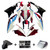 2015-2016 BMW S1000RR Injection Fairing Kit Bodywork Plastic ABS #141 Amotopart Fairing