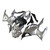 2018-2023 Kawasaki EX400/Ninja400 Injection Fairing Kit Bodywork Plastic ABS #158 Amotopart Fairing
