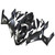 2018-2023 Kawasaki EX400/Ninja400 Injection Fairing Kit Bodywork Plastic ABS #173 Amotopart Fairing