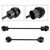 Front Rear Axle Fork Wheel Slider Cnc Black Fits For Yamaha Yzf-R7 Yzf R7 21-23 Front Rear Axle Fork Wheel Slider Cnc Black Fits For Yamaha Yzf-R7 Yzf R7 21-23