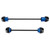 Front Rear Axle Fork Wheel Slider Cnc Blue Fits For Yamaha Yzf-R7 Yzf R7 21-23 Front Rear Axle Fork Wheel Slider Cnc Blue Fits For Yamaha Yzf-R7 Yzf R7 21-23