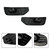 Fog Lamp Light Cover Insert S-line Grill Fit VW T5 T5.1 2010-2015 Gloss Black