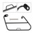 Luggage Rack Side Saddle Bag Mount Bracket Left For Honda Super Cub 125 18-22 Luggage Rack Side Saddle Bag Mount Bracket Left For Honda Super Cub 125 18-22