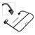 Luggage Rack Side Saddle Bag Mount Bracket Left For Honda Super Cub 125 18-22 Luggage Rack Side Saddle Bag Mount Bracket Left For Honda Super Cub 125 18-22