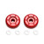 Chain Adjustment Nuts Red For Honda CT125 Monkey DAX Gorilla 125 Grom MSX125
