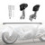Engine Guards Protective Pad Engine Slider Silver Fits For Suzuki Gsxr1300 08-20 Engine Guards Protective Pad Engine Slider Silver Fits For Suzuki Gsxr1300 08-20