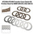 ATC300 ATC400 Transfer Case Clutch Kit Friction Steel for BMW E90 E91 E92 E60 X3