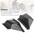 Body Winglet Side Deflector Air Wing Spoiler for HONDA ADV-150 2019-2022 Black